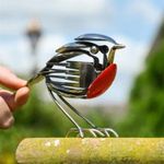 Sheremart Hopewings Bird, Robin Scrap Metal Art Sculpture,Metal Art Sculpture
