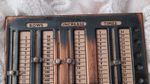 VINTAGE 1930s M.P. HANDY GUIDE KNITTING & CROCHET ROW COUNTER GAUGE