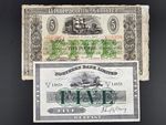 NORTHERN IRELAND BANKNOTES.  £5 POUNDS X 2.  ULSTER & NORTHERN BANKS - 1942/43