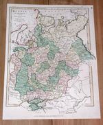 1794 WILKINSON MAP OF RUSSIA IN EUROPE POLAND FINLAND LITHUANIA UKRAINE ESTONIA
