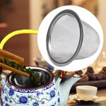 Stainless Steel Mesh Tea Strainer Tea Filter Multipurpose Reusable Home Office
