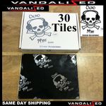 Sound Deadening Proofing Van Car Dead Mat Black Metal Foil Audio Panel 30 Tiles
