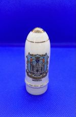 WW1 China Model Of Artillery Shell Warwick Crest Perfect Condition