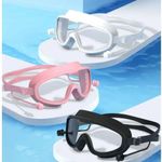 Swim Goggles Anti-Fog Wide View Swimming Goggles for Adults Women Men'