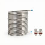 HERMS Coil Compact Brewing Coil for Homebrewers Home Brewing Equipment Accessory
