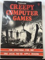 Creepy Computer Games Usborne Computer Book - ZX Spectrum Commodore Acorn CBM