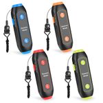 4pcs Electronic Whistle Whistle Loud Sounds High Volume Whistle With Lanyardb