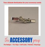 New Lancaster Bomber Plane WWII aeroplane tie clip Enamel metal Tie-pin clip