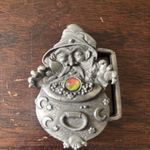 Belt Buckle Pewter Tudor mint the cauldron of light Please See Photos for Detail