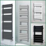 Modern Designer Flat Panel Heated Bathroom Towel Rail Radiator Ladder Warmer Rad