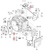 Uprated VOLVO Auto Gearbox O Rings  1233068 30735186 3520718 - Better than OEM