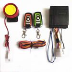 12V Motorcycle Motor Cycle Bike Alarm Immobiliser Remote Start Siren Scooter XY