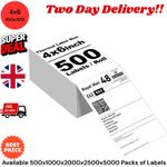 Direct Thermal Shipping Labels 4x6 Royal Mail Fanfold Zebra Printers 100 x 150mm