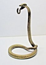 Antique Brass Snake Pocket Watch Holder