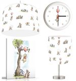 BABY WINNIE THE POOH  Lampshade , Stick Lamp ,  Art , Clock OR Bundle Reusable