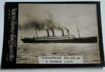 OGDENS GUINEA GOLD KRONPRINZ WILHELM N GERMAN LLOYD LINER CARD