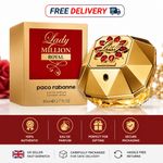 PACO RABANNE LADY MILLION ROYAL 80ML EAU DE PARFUM SPRAY FOR HER - NEW & SEALED