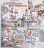 Red Cross Mozambique Stamped 9634
