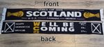 Scotland World Cup 2026 Two Sided Football Scarf