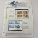 Us Commemoratives 2001 $102.80 FV On White Ace Pages Sheets & Space High Val