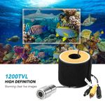 1200TVL Underwater Fishing Camera 12 LEDs Night Vision 15m/50m Cable CA X2W1