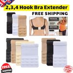 Bra Extender 3-Row (2/3/4 Hook) – Adjustable for Maternity Strapless & Tight Bra