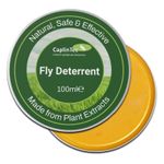 Stop Flies. Natural Fly Deterrent. Repel Flies. Outdoor & Indoor use. 100ml tin.