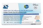 5-in-1 Tests - Deepblue Covid & Influenza Lateral Flow Test - Long Expiry 2027