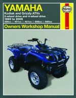 Yamaha Kodiak & Grizzly ATVs (1993-2005) Haynes Repair Manual