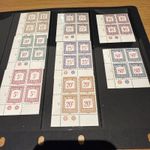 Seychelles 1980 QEII complete Postage Due set blocks of 4 MNH