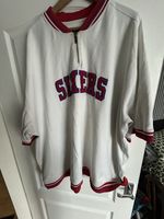 Reebok Hardwood Classics Philadelphia 76ers Sixers Warm Up Top. 4xl xxxxl White
