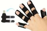 Pain Relief Trigger Finger Fixing Splint Straightener Brace Corrector Support UK