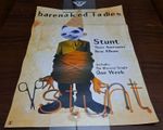 BARENAKED LADIES UK PROMO POSTER FOR THE  RELEASE OF STUNT 1998 see description