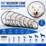 Elizabethan Pet Protective Collar Dog Cat Anti-lick Cone Wound Healing Recovery