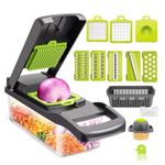 16 in 1 Vegetable Chopper Salad Fruit Mandolin Slicer Food Dicer Cutter Peeler