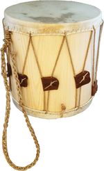 Atlas MEDIEVAL ROPE TENSION DRUM, 13inch Head, 13.5 high. From Hobgoblin Music