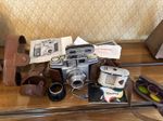 Vintage Agfa Silette 35mm Camera with Leather Case – Classic German Rangefinder