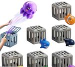 Diving Pool Toys with Animals Easy Release Set Pool Sinkies Kids Bath Toys