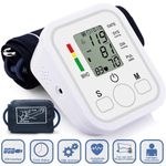 Digital Automatic Blood Pressure Monitor Upper Arm BP Machine Heart Rate 2025