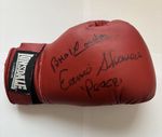 Earnie Shavers & Brian London Genuine Hand Signed Boxing Glove Autograph + COA