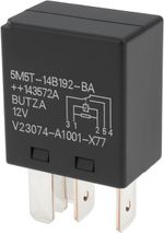 1x 4Pin Automotive Relay V23074-A1801-X17 5M5T-14B192-AA Compatible with Ford 12