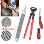 Farriers Tools Horse Rasp Hoof Nipper Cutter Trimming Professional Grooming Set