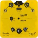 Noisy Clan Circle of Fifths Wheel Tool - Built-In Stand - Music Learning Tool