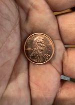 1994 D Mint Lincoln Cent Error Doubling, Thick Ring Both Side of Penny