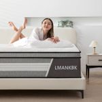 Double Mattress 4FT6 Hybrid 135x190x25cm Height 25CM Memory Foam & Pocket