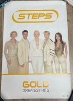 Steps - Gold - Tour Merchandise - Original Poster - New, no pin holes