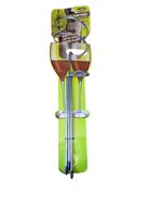Summit Stainless Steel Wine Bottle & Glass Holder Spike Outdoor Picnic Garden