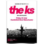 The K's Pretty On The Internet 2026 UK Concert Tour Summer 2026 3rd July A5-A1