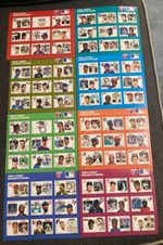 Rare Complete Set of 8 Major League Baseball in Stamps  - Limited Edition