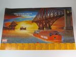 RARE Irn-Bru Advertising Poster/Calendar 1992 Demand Going to be Wee Bit Heavier